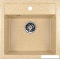 Кухонная мойка Saniteco Terra (песок с сифоном)