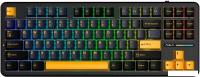 Клавиатура AULA F87 (черный/темно-синий/оранжевый)