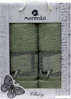 Набор полотенец Merzuka 50x90/70х140 11290 (фисташковый)