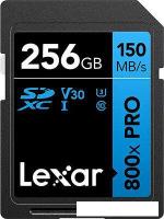 Карта памяти Lexar High-Performance 800x Pro SDXC LSD0800P256G-BNNNG 256GB