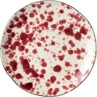 Тарелка обеденная Bitossi Pois FTB00644 (розовый)