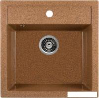 Кухонная мойка Saniteco Terra (терракот с сифоном)