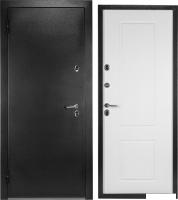 Металлическая дверь Guard Термо MG109 86x205 левая (черное серебро/белый ясень)