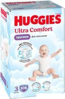 Трусики-подгузники Huggies Ultra Comfort Boy Box 3 (108 шт)