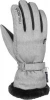 Горнолыжные перчатки Reusch Luna R-Tex Xt 6231244-6674 (р-р 6, Grey Melange/Black)