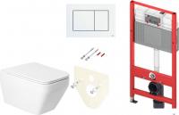 Унитаз подвесной Saniteco KW-9010W + TECE Kit 9400413