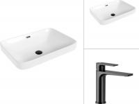 Умывальник Lauter 21441B + Reef 21CK678BS