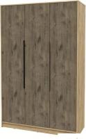 Шкаф распашной Интерлиния Концепт КТ-Ш3 (дуб веллингтон/дуб золотой)