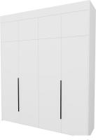 Шкаф распашной Рэйгрупп Рэй S257-В9-3-EB В9-3 (дуб элисон/белый премиум)