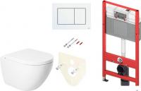 Унитаз подвесной Saniteco KW-9003W Single Hole + TECE Kit 9400413