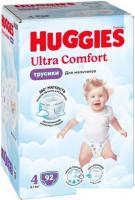 Трусики-подгузники Huggies Ultra Comfort Boy Box 4 (92 шт)