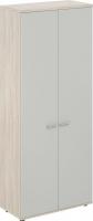 Шкаф-купе Norden 80x40x195.5 SG.824.OL.SH (дуб светлый/серый бархат)
