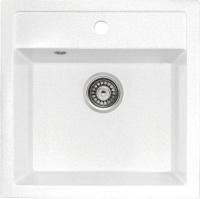 Кухонная мойка Saniteco Terra (белый с сифоном)