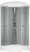 Душевая кабина Saniteco SNT-84 90х90 (серый/прозрачное стекло)