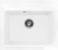 Кухонная мойка Saniteco Mare (белый с сифоном)