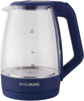 Электрический чайник Willmark WEK-1823G (синий)