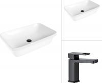 Умывальник Lauter 21370 + Cascade 21СК655BS