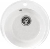 Кухонная мойка Saniteco Nova (белый с сифоном)