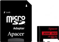 Карта памяти Apacer AP128GMCSX10UB-R 128GB (с адаптером)