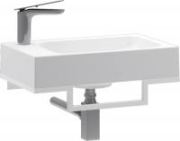 Умывальник Belux Темпо-4 HR0900 (белый, с каркасом, сифоном, донным клапаном)