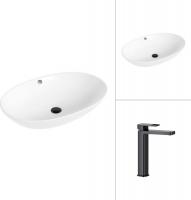 Умывальник Lauter 21709 + Cascade 21СК0655BS