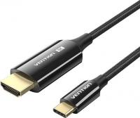 Кабель Vention CRCBH USB Type-C - HDMI (2 м, черный)