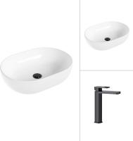 Умывальник Lauter 21836A + Cascade 21СК0655BS