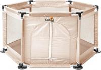 Игровой манеж Solmax&Kids ZV97982 (бежевый)