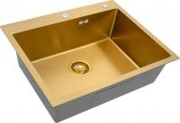 Кухонная мойка ARFEKA Eco AR PVD Nano 70x50 (золото)