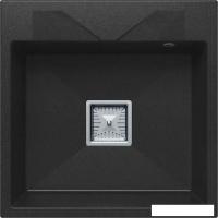 Кухонная мойка Polygran Blade 500 (черный)