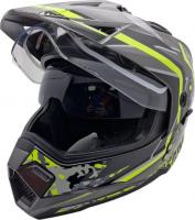 Мотошлем AIM JK802S 802-014-XXXL (XXXL, желтый/серый/черный)