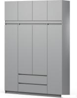 Шкаф распашной Soma ШК-4 160-235 (серый)
