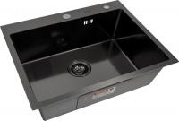 Кухонная мойка ARFEKA Eco AR PVD Nano Decor 70x50 (черный)