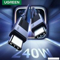 Кабель Ugreen L513 USB Type-C - USB Type-C 45063 45068 (2 м, черный)
