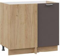 Шкаф напольный Трия Габриэлла 1Н9У (дуб крафт золотой/муссон)