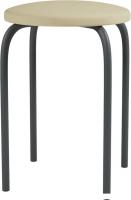 Табурет Mio Tesoro Чико (бежевый/черный)