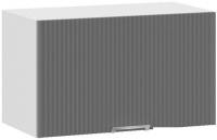 Шкаф напольный Трия Кимберли 1В6Г (белый/титан)