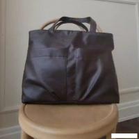 Сумка MT.style Тоут с двумя карманами (коричневый)