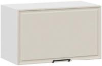 Шкаф навесной Трия Белладжио 1В6Г (белый/софт панакота)