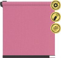 Рулонная электроштора НеоФьюжен Эден 200 140х250 правая (малиновый, черная фурнитура)