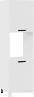 Шкаф напольный Трия Тиана 1П6 (белый/белый супермат)