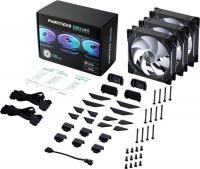 Комплект вентиляторов для корпуса Phanteks D30-140 D-RGB Regular Black Triple PH-F140D30_DRGB_PWM_BK