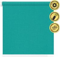 Рулонная электроштора НеоФьюжен Эден 200 240х200 левая (изумрудный, белая фурнитура)