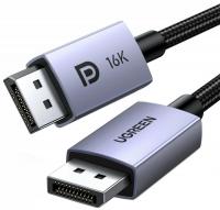 Кабель Ugreen DP118 DisplayPort - DisplayPort 15383 (1 м, серый)