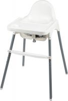 Стульчик для кормления Nino Bird (серый)