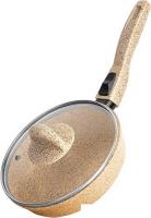 Сковорода Elan Gallery Гармония Вкуса Медовый гранит 121167