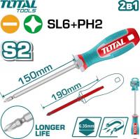 Отвертка Total THT250266