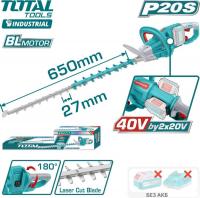 Кусторез Total THTLI40028 (без АКБ)
