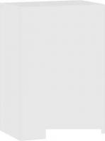 Шкаф навесной Трия Гренада 1В5 с одной дверью (белый/холст белый)