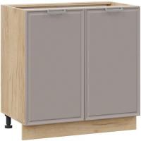 Шкаф напольный Трия Белладжио 1Н8 (дуб крафт золотой/софт капучино)